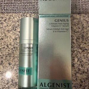 Algenist Genius Ultimate Anti-Aging Serum - Silver and Teal